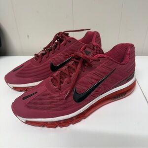 Nike Air Max 360 Wine Red Black 310908-301 Men
Size 11 GUC Authenticated